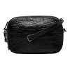 Status Anxiety Plunder Black Croc Emboss Camera Crossbody Bag -Mocha shop 898371010 1 720x928