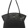 Nine West Nemi Black Zip Top Tote Bag 1 Nine West Nemi Black Zip Top Tote Bag -Mocha shop 899165080 1 720x928