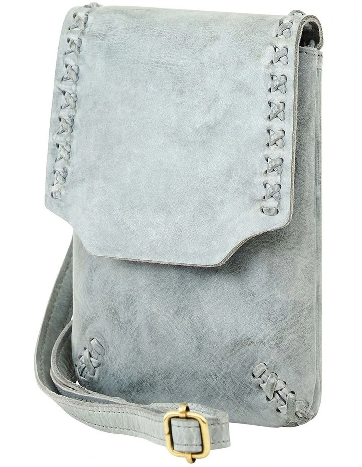 Prairie Flapover Denim Blue Phone Case Crossbody Bag 4 Prairie Flapover Denim Blue Phone Case Crossbody Bag - Image 2