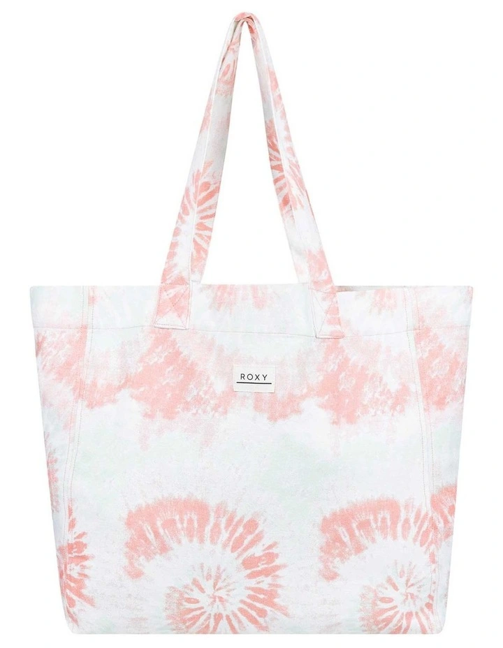 Roxy Anti Bad Vibes Peach 24L Large Tote Bag 3 Roxy Anti Bad Vibes Peach 24L Large Tote Bag