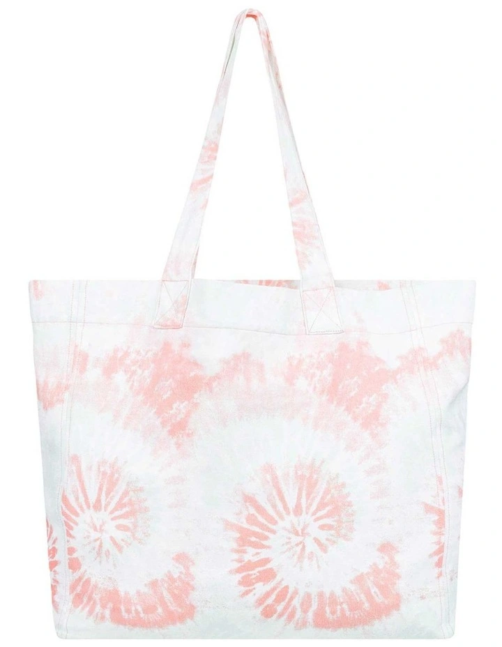 Roxy Anti Bad Vibes Peach 24L Large Tote Bag 5 Roxy Anti Bad Vibes Peach 24L Large Tote Bag - Image 3