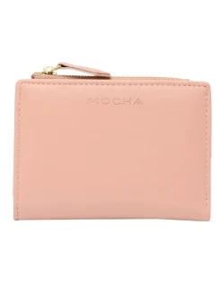 Mocha Small Classic Arya Blush Wallet