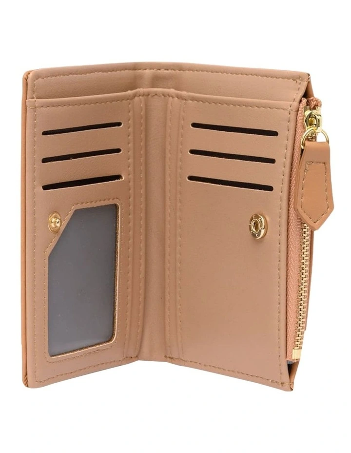 Mocha Small Classic Arya Tan Wallet 4 Mocha Small Classic Arya Tan Wallet - Image 2