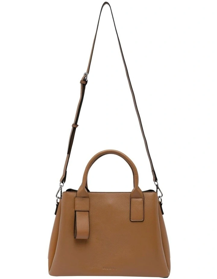 Mocha Harper Leather Tan Tote Bag 5 Mocha Harper Leather Tan Tote Bag - Image 3