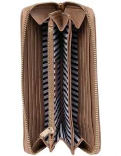 Mocha Kristi Leather Wallet In Taupe -Mocha shop 905072590 3 720x928