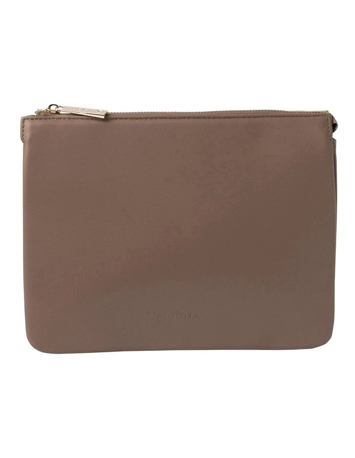 Mocha Two-Faced Jessie Crossbody Bag In Taupe 6 Mocha Two-Faced Jessie Crossbody Bag In Taupe - Image 4