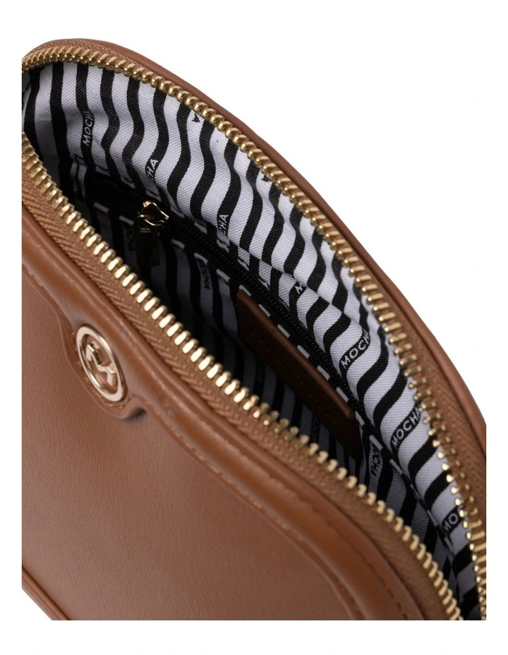 Mocha Maple Crossbody Bag In Tan 5 Mocha Maple Crossbody Bag In Tan - Image 3