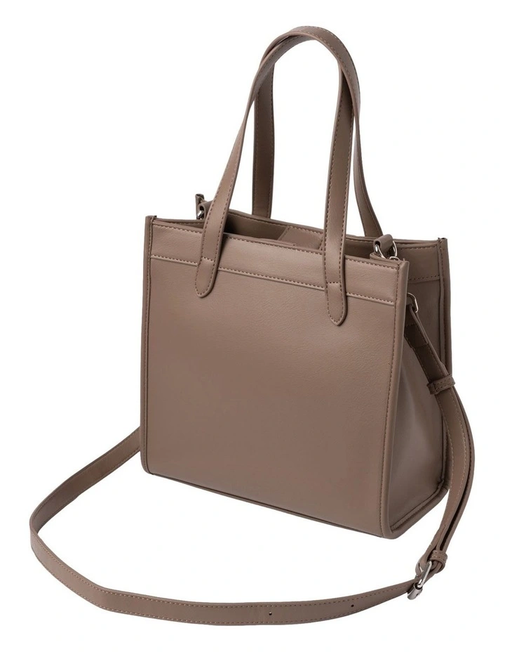 Mocha Maple Small Tote Bag In Taupe 6 Mocha Maple Small Tote Bag In Taupe - Image 4