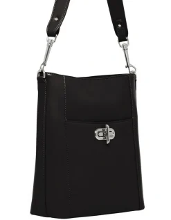 1978W Celia Black Bucket Bag -Mocha shop 906804280 3 720x928