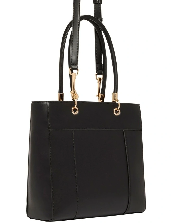 1978W Isabelle Black Tote Bag 5 1978W Isabelle Black Tote Bag - Image 3