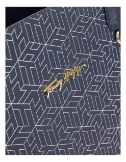 Tommy Hilfiger Iconic Monogram Print Tote Bag In Desert Sky 10 Tommy Hilfiger Iconic Monogram Print Tote Bag In Desert Sky -Mocha shop 909514900 4 720x928