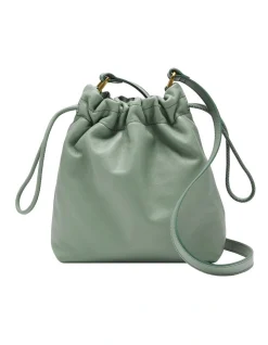 Fossil Gigi Green Bucket Bag