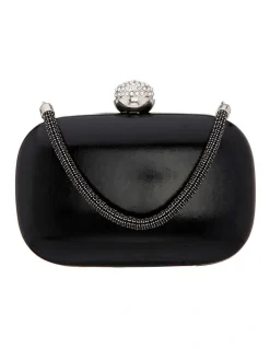 NINA Myllie Black Metallic Bag