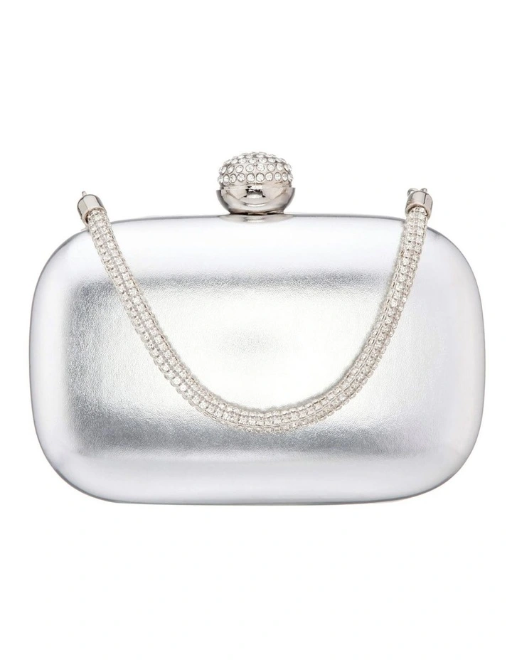 NINA Myllie Silver Metallic Bag 3 NINA Myllie Silver Metallic Bag