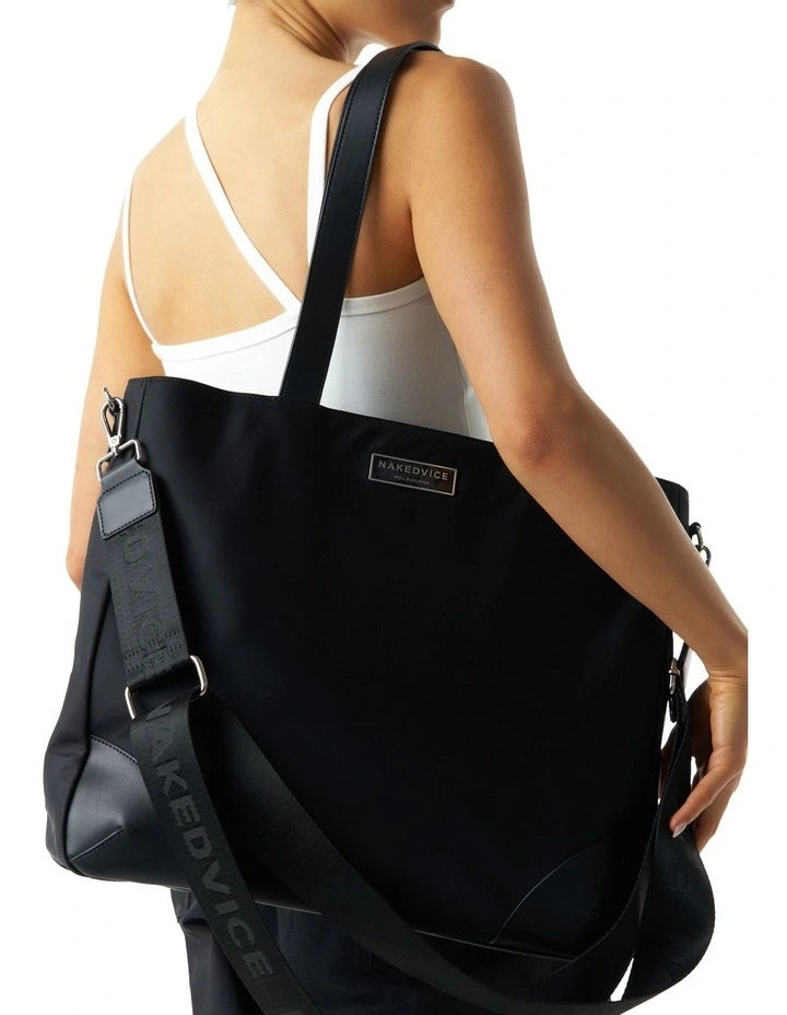 Nakedvice The Alfie Tote Bag In Black 4 Nakedvice The Alfie Tote Bag In Black - Image 2