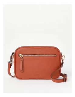Trent Nathan Alana Camera Crossbody Bag In Rust
