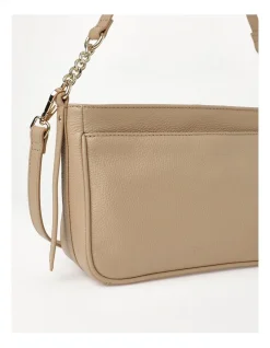 Trent Nathan Tanya Zip Top Shoulder Bag In Oatmeal 10 Trent Nathan Tanya Zip Top Shoulder Bag In Oatmeal -Mocha shop 917439670 4 720x928