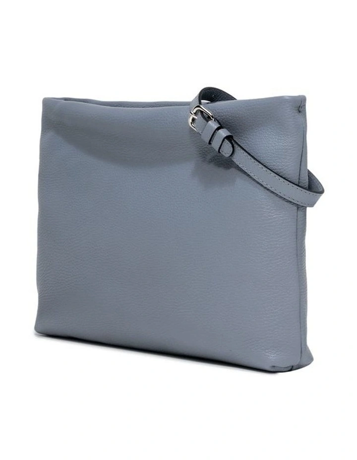 Gianni Chiarini Brenda Soft Blue Zip Top Crossbody Bag 6 Gianni Chiarini Brenda Soft Blue Zip Top Crossbody Bag - Image 4