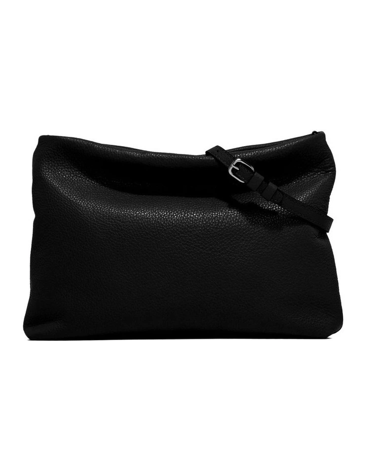 Gianni Chiarini Brenda Nero Zip Top Crossbody Bag 4 Gianni Chiarini Brenda Nero Zip Top Crossbody Bag - Image 2
