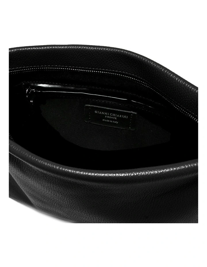 Gianni Chiarini Brenda Nero Zip Top Crossbody Bag 7 Gianni Chiarini Brenda Nero Zip Top Crossbody Bag - Image 5
