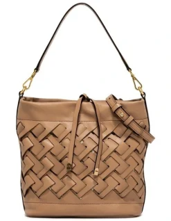 Gianni Chiarini Nur Nature Zip Top Shoulder Bag