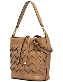 Gianni Chiarini Nur Nature Zip Top Shoulder Bag -Mocha shop 918297910 3 720x928