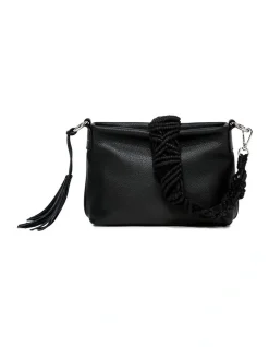 Gianni Chiarini Africa Nero Zip Top Shoulder Bag