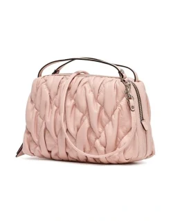Gianni Chiarini Alifa Blush Zip Around Shoulder Bag -Mocha shop 918298360 3 720x928