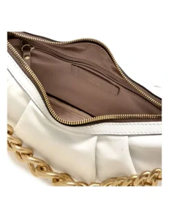 Gianni Chiarini Bonnie Milk Baguette Shoulder Bag -Mocha shop 918298450 5 720x928