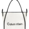 Calvin Klein Resort Refibra Sand Zip Top Tote Bag In White 2 Calvin Klein Resort Refibra Sand Zip Top Tote Bag In White -Mocha shop 919799830 1 720x928