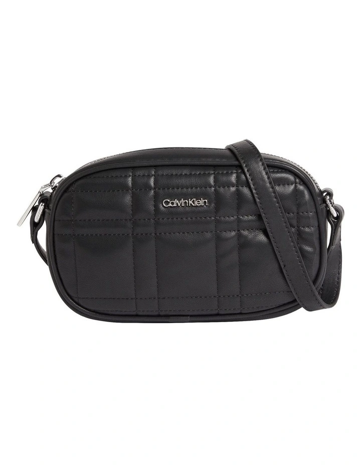 Calvin Klein Ck Touch Recycled Faux Leather Camera Bag In Black 3 Calvin Klein Ck Touch Recycled Faux Leather Camera Bag In Black