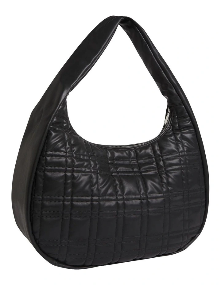 Calvin Klein Ck Touch Recycled Hobo Bag In Black 4 Calvin Klein Ck Touch Recycled Hobo Bag In Black - Image 2