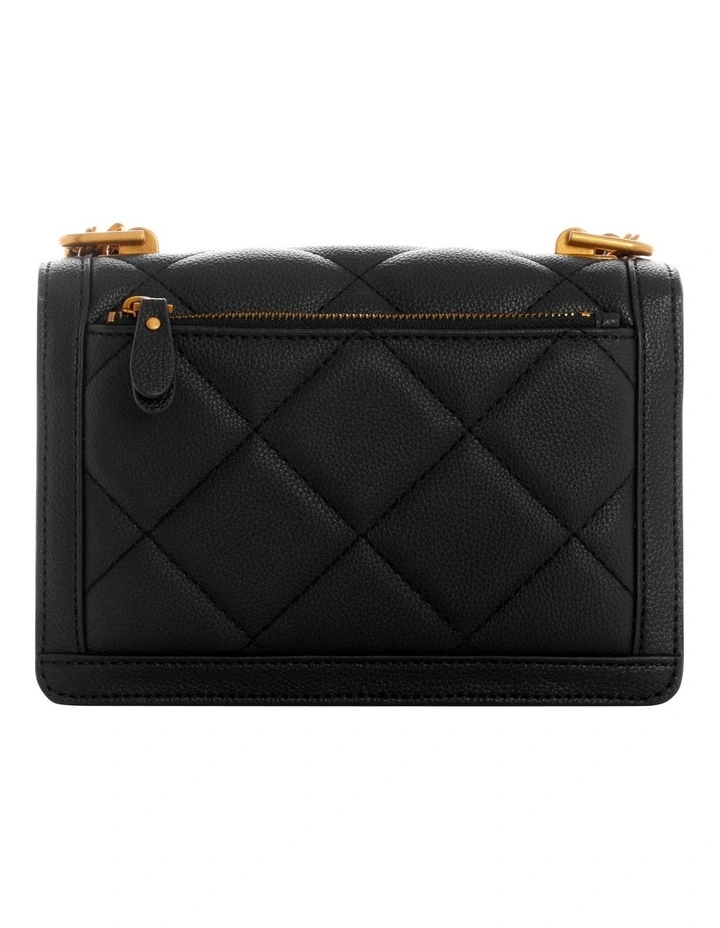 Guess Abey Black Flapover Crossbody Bag 4 Guess Abey Black Flapover Crossbody Bag - Image 2