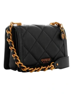 Guess Abey Black Flapover Crossbody Bag 8 Guess Abey Black Flapover Crossbody Bag -Mocha shop 920249920 3 720x928