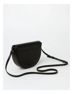 Basque Erica Saddle Crossbody Bag In Black 9 Basque Erica Saddle Crossbody Bag In Black -Mocha shop 921256570 3 720x928
