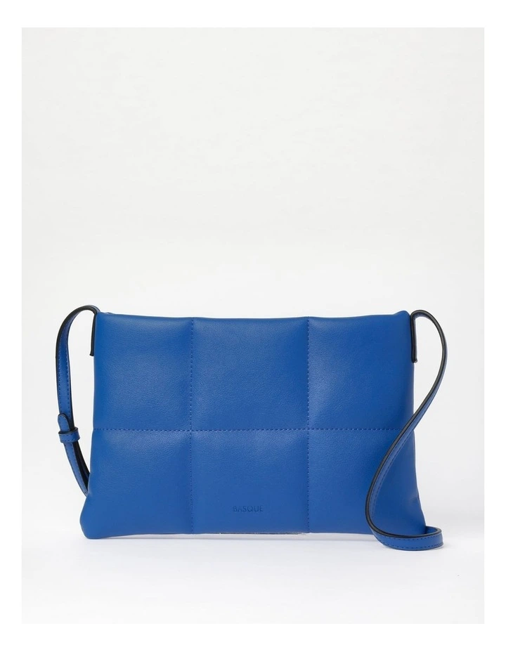 Basque Ava Zip Top Crossbody Bag In Blue 3 Basque Ava Zip Top Crossbody Bag In Blue