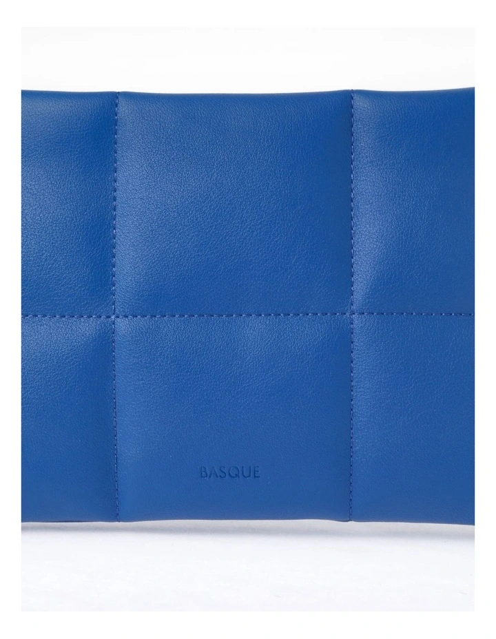 Basque Ava Zip Top Crossbody Bag In Blue 5 Basque Ava Zip Top Crossbody Bag In Blue - Image 3