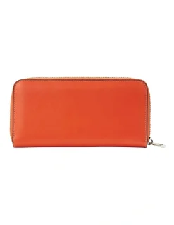 Cellini Dover Zip Around Wallet In Orange -Mocha shop 921566800 3 720x928