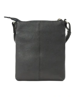Joan Weisz Zip Top Crossbody Bag In Black -Mocha shop 921566980 3 720x928
