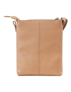 Joan Weisz Zip Top Crossbody Bag In Camel 7 Joan Weisz Zip Top Crossbody Bag In Camel -Mocha shop 921567070 3 720x928