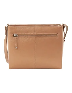 Joan Weisz Atlantis Zip Top Crossbody Bag In Camel 7 Joan Weisz Atlantis Zip Top Crossbody Bag In Camel -Mocha shop 921567250 3 720x928