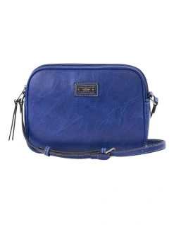 Cellini Sport Cindy Camera Crossbody Bag In Cobalt Blue