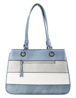 Cellini Sport Meils Zip Top Shoulder Bag In Blue Multi 7 Cellini Sport Meils Zip Top Shoulder Bag In Blue Multi -Mocha shop 923309740 3 720x928