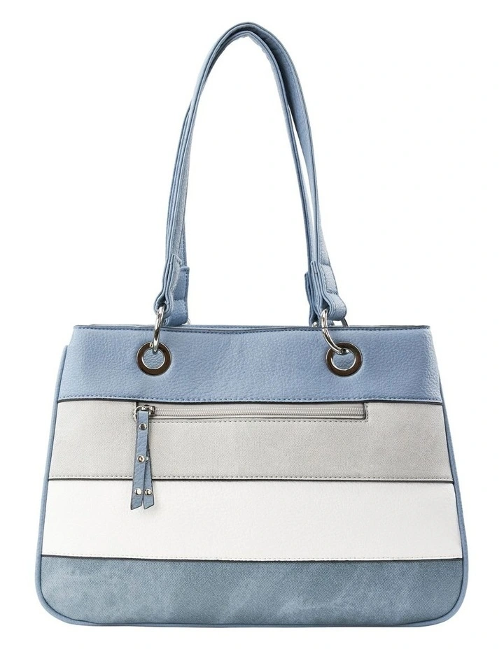 Cellini Sport Meils Zip Top Shoulder Bag In Blue Multi 5 Cellini Sport Meils Zip Top Shoulder Bag In Blue Multi - Image 3