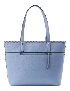 Cellini Sport Jodie Zip Top Tote Bag In Blue -Mocha shop 923309830 3 720x928