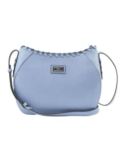 Cellini Sport Jodie Zip Top Crossbody Bag In Blue