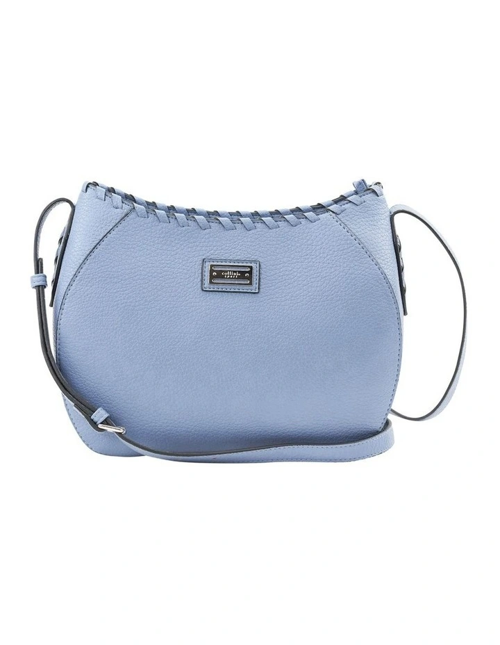 Cellini Sport Jodie Zip Top Crossbody Bag In Blue 3 Cellini Sport Jodie Zip Top Crossbody Bag In Blue