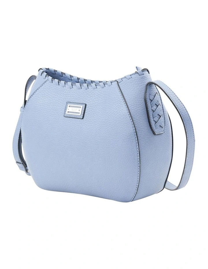 Cellini Sport Jodie Zip Top Crossbody Bag In Blue 4 Cellini Sport Jodie Zip Top Crossbody Bag In Blue - Image 2