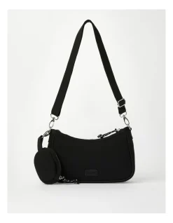 Piper Sorrento Shoulder Bag In Black