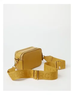 Marcs Budapest Camera Crossbody Bag In Yellow -Mocha shop 924198400 3 720x928
